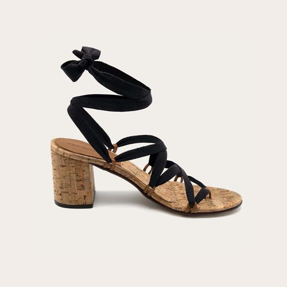 Sandals Camila+ Cork Black from Shop Like You Give a Damn