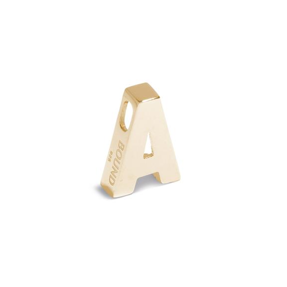 Pendant Your Own Letter Gilded 4