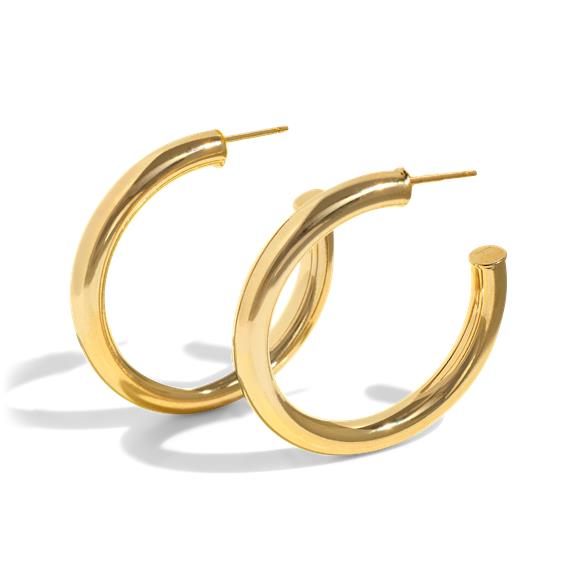 Hoops Kendall Gold Plated 2