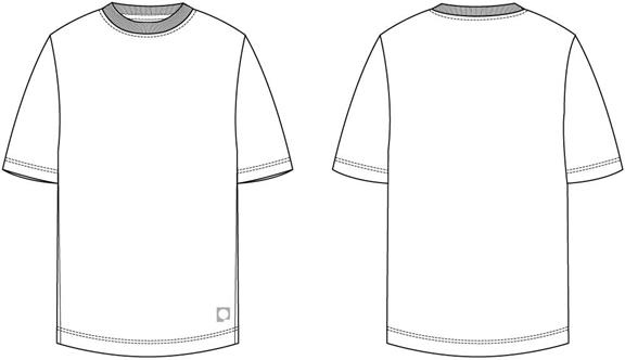 T-Shirt Kos Schwarz 12