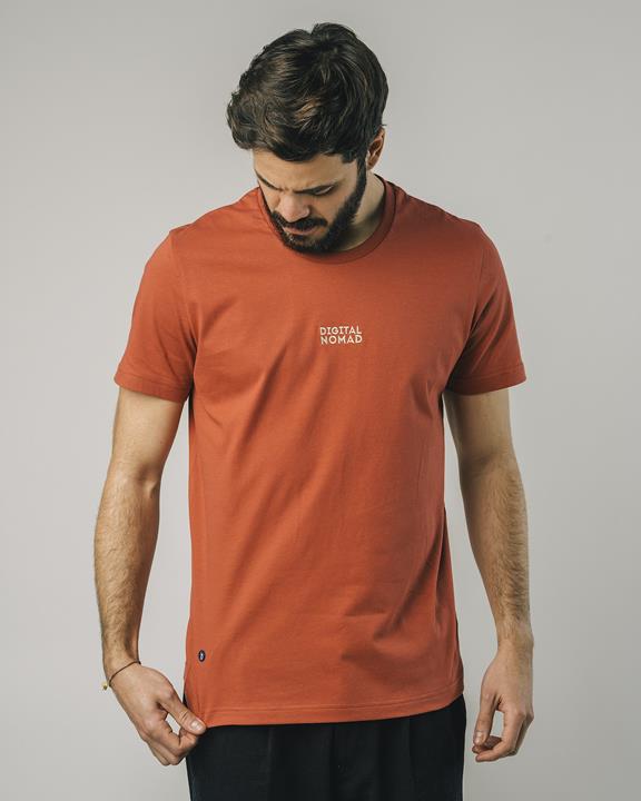 T-Shirt Digital Nomad Terracotta 1