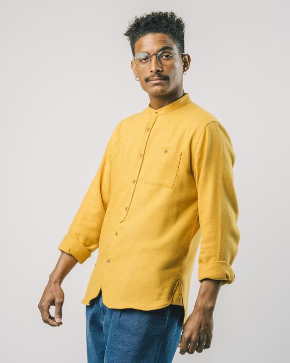 Shirt Flannel Mustard 1