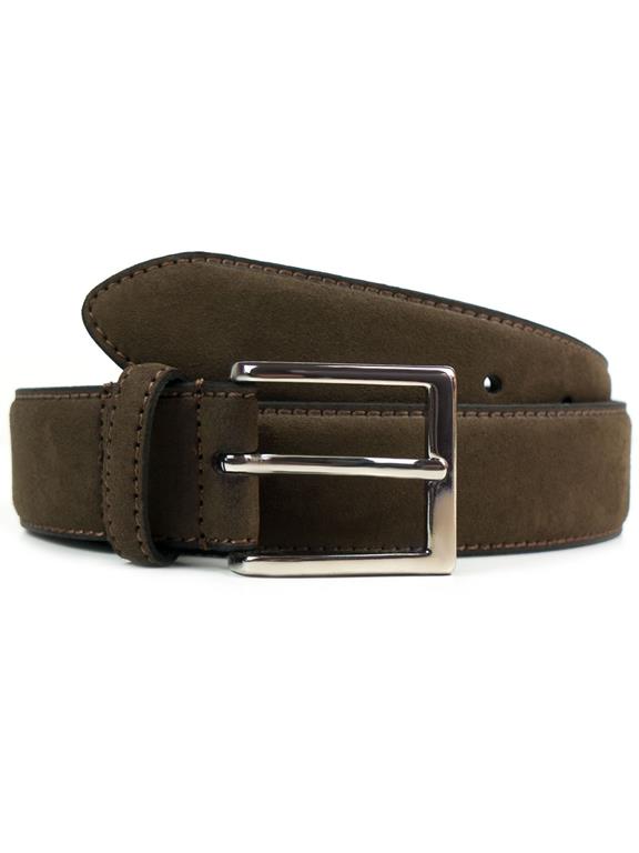 Belt Continental 3,5 Cm Dark Brown from Shop Like You Give a Damn
