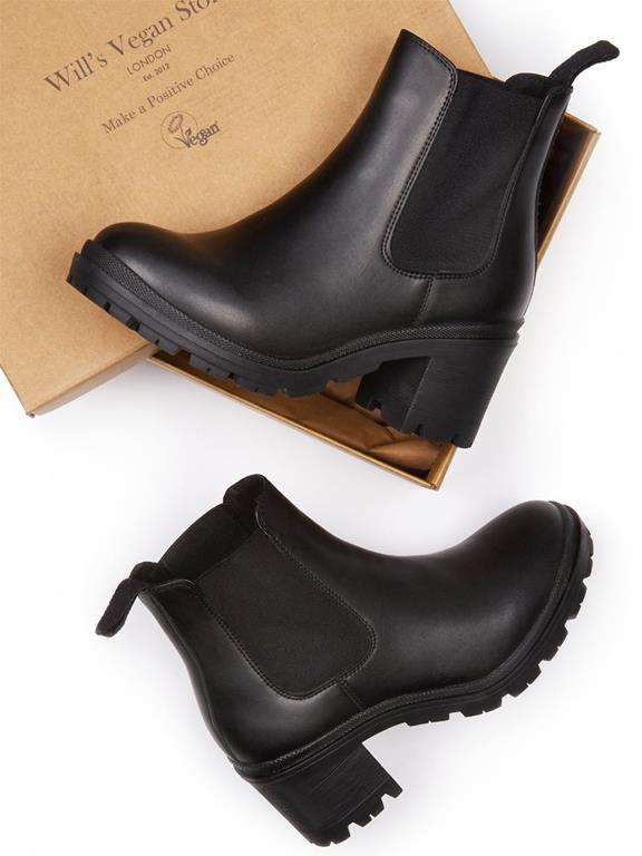 Track Sole Booties Black 6