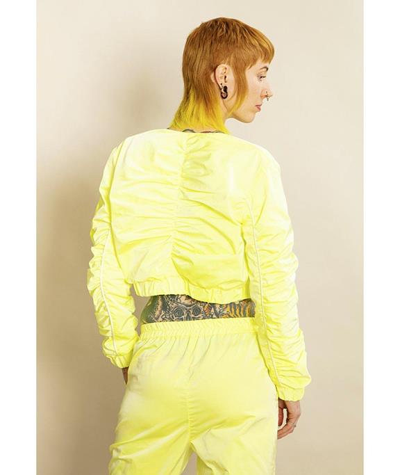Jacket Juicy Cropped Yellow via Shop Like You Give a Damn