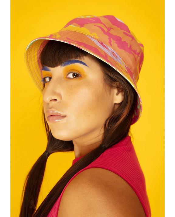 Bucket Hat Funkydelica Orange via Shop Like You Give a Damn