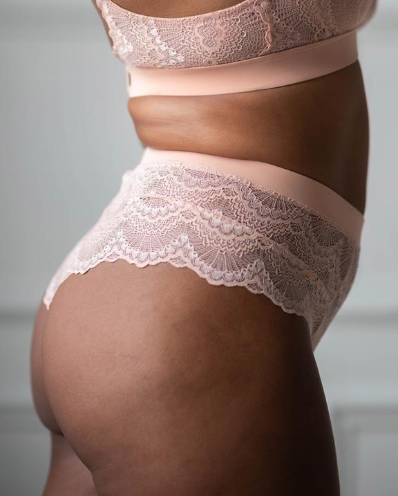 String Taille Haute 001 Rose Clair 4