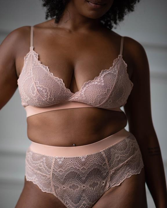 String Taille Haute 001 Rose Clair 7