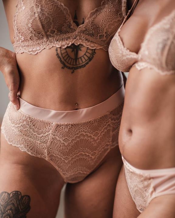 String Taille Haute 001 Rose Clair 12