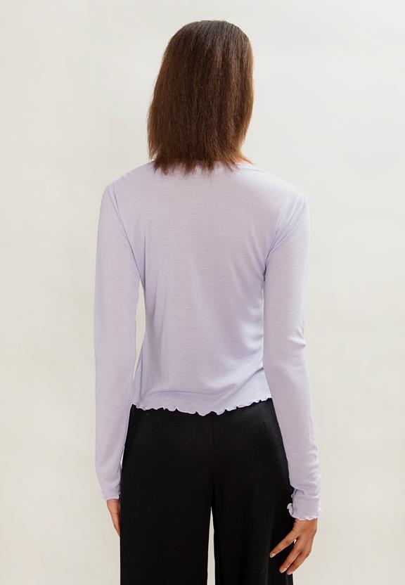 Top Longsleeve Elle Lavender from Shop Like You Give a Damn