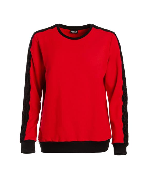 Sweatshirt Chili Rot 3