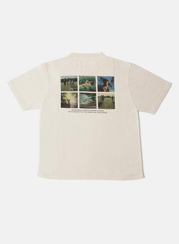 T-Shirt Orchideenfilm Creme 8