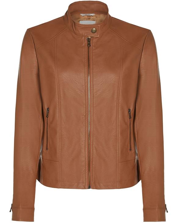 Racer Jacket Tan Vegan Suede from Shop Like You Give a Damn