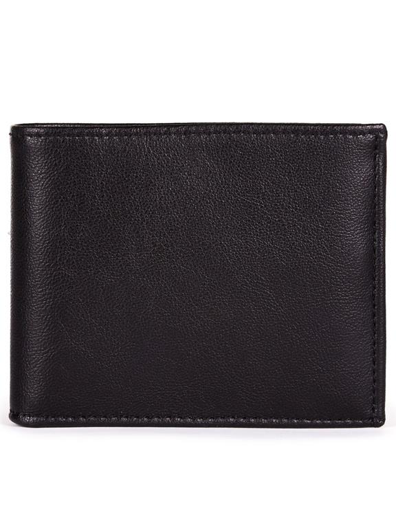 Trifold Coin Wallet Black 2