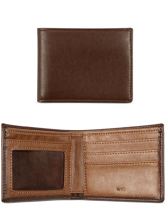 Wallet Slim Us Billfold Id Chestnut from Shop Like You Give a Damn