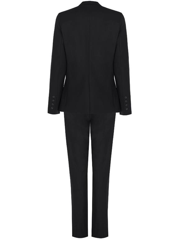 Jacket Two Piece Suit Black 7