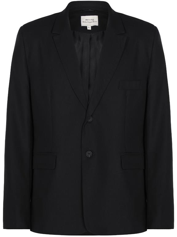 Jacket Two Piece Suit Black 2