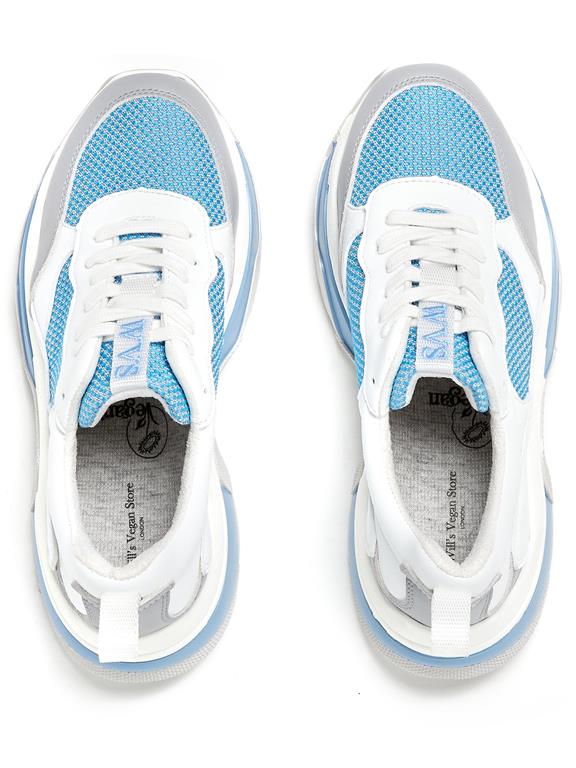 Sneakers Rio Wit & Blauw 5
