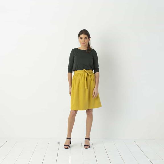 Skirt Lola Ocher Yellow 1