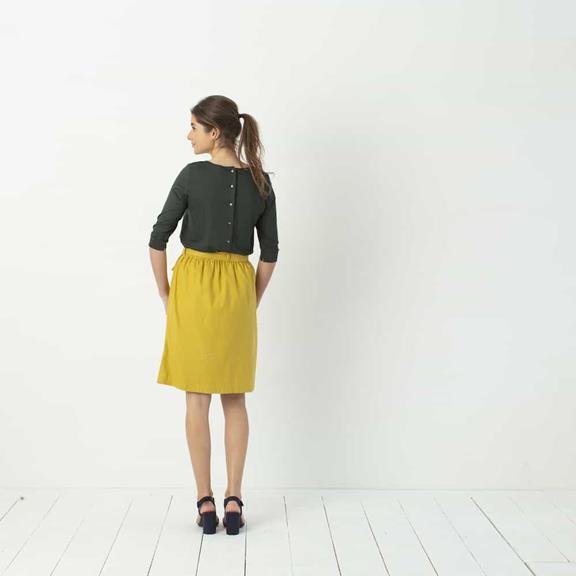 Skirt Lola Ocher Yellow 2