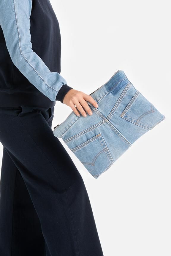 Laptop Sleeve Jeans Pockets 2