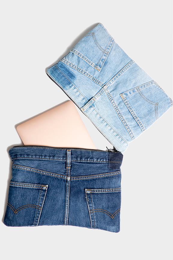 Laptop Sleeve Jeans Pockets 4