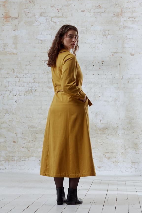 Dress Sonata Mustard Yellow 5