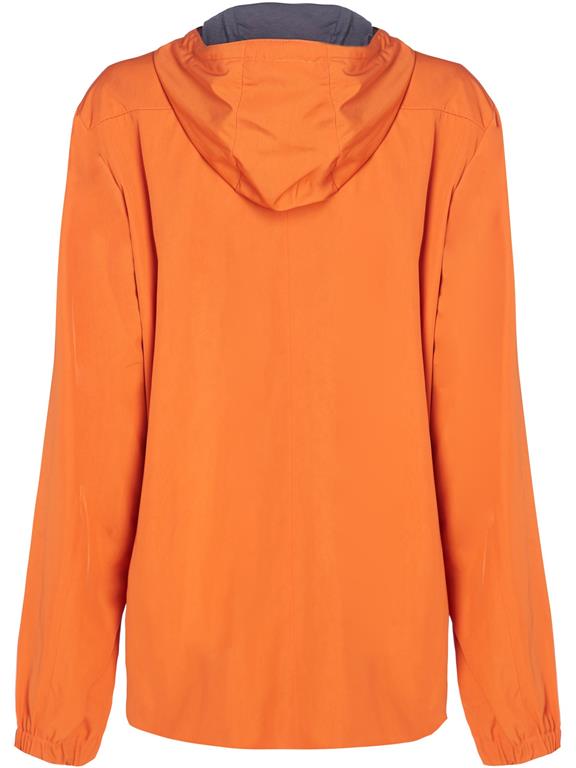 Jacket Water Resistant Lightweight Orange 4