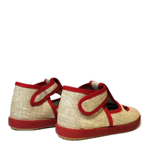 Velcro Shoes Ellia Red 3