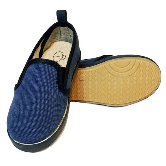 Slip-On Lina & Lino Blue from Shop Like You Give a Damn