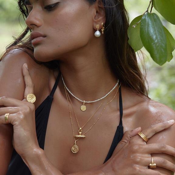 Necklace Baby Lakshmi Gold 9