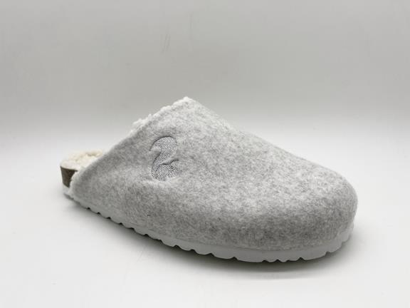 Padded Loafers Light Gray 3