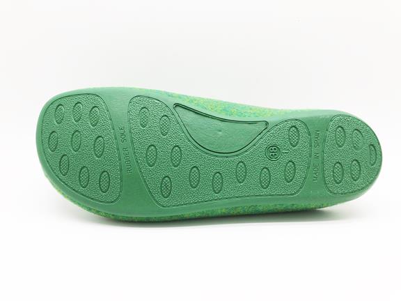 Slipper Recycled Pet Green 10
