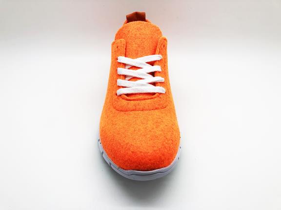 Sneakers Recycled Pet Neon Orange 4