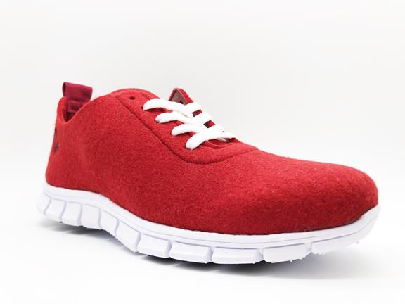 Sneakers Recycled Pet Red 3