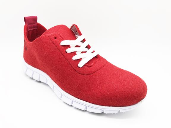 Sneakers Recycled Pet Red 4
