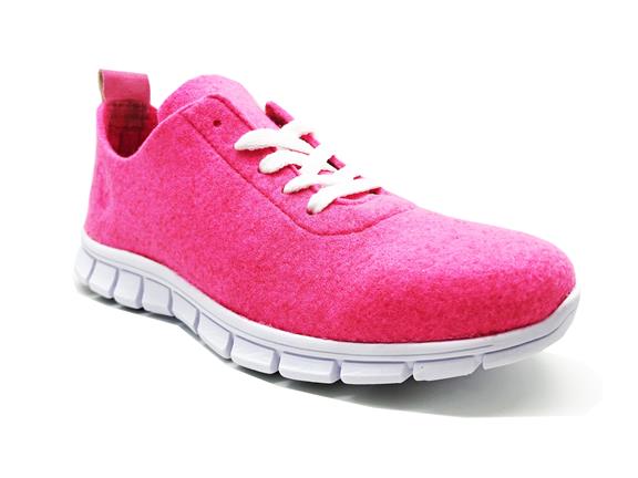 Sneakers Recycled Pet Neon Pink 3