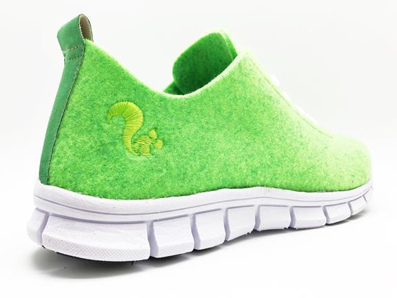 Sneakers Gerecycled Pet Neon Groen 4