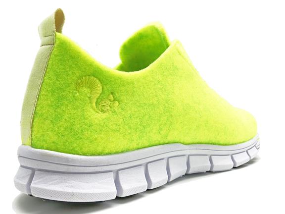 Sneakers Recycled Pet Neon Yellow 4