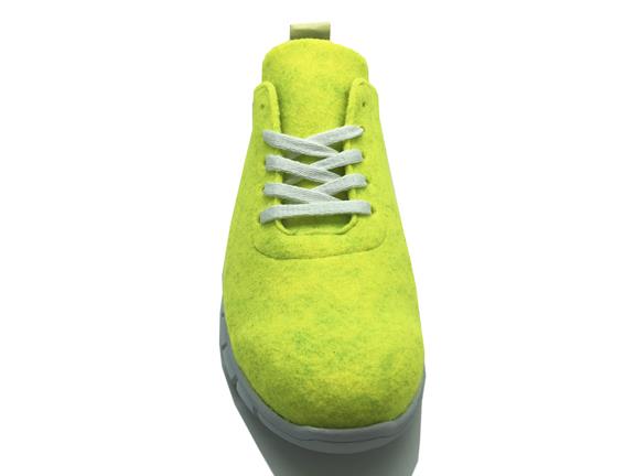 Sneakers Recycled Pet Neon Yellow 5