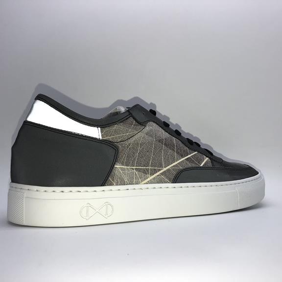 Sneakers Leaf Weiß Schwarz 7