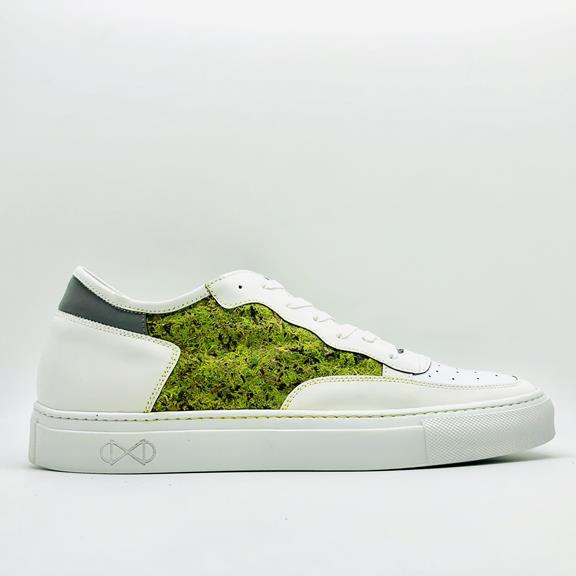 Sneakers Moss White Green Reflective 3