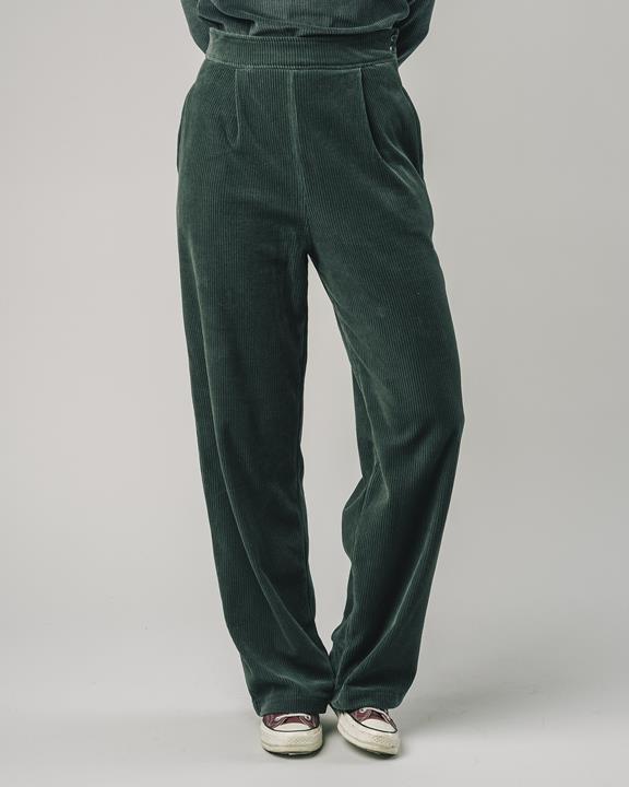 Oversized Pants Corduroy Forest Green 1