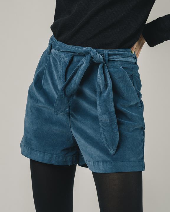 Shorts Belted Petrol 1