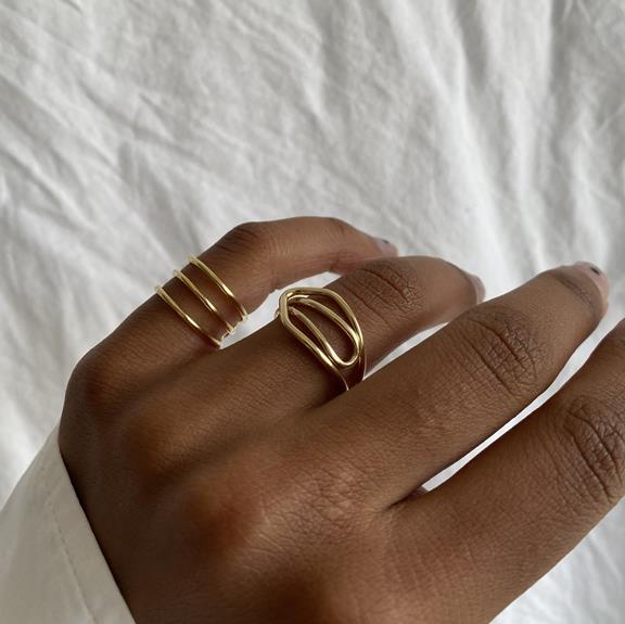 The Elba Ring Solid 14k Gold 5