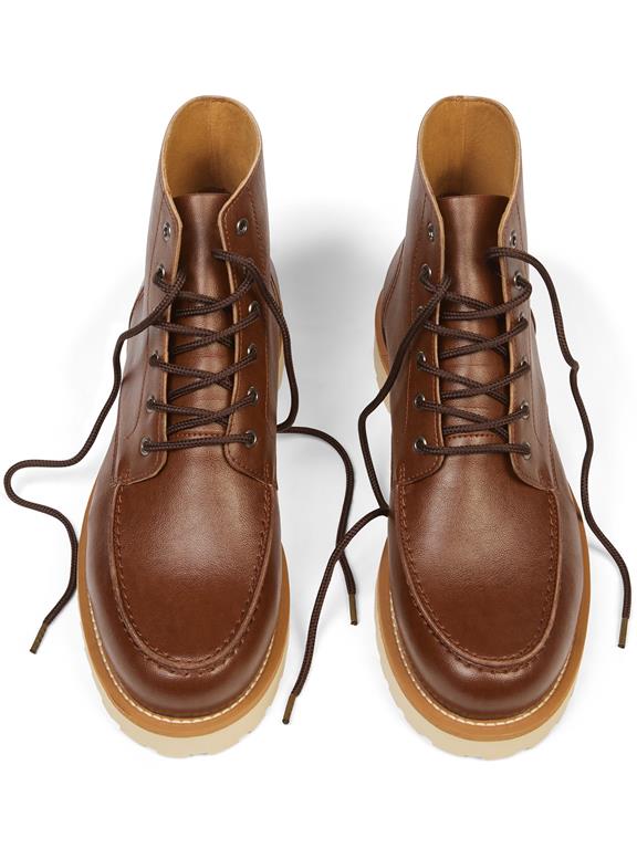 Boots Low Rig Chestnut 8