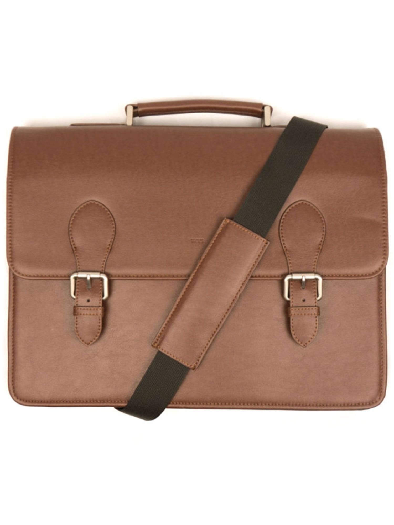 Classic Briefcase Chestnut from Shop Like You Give a Damn
