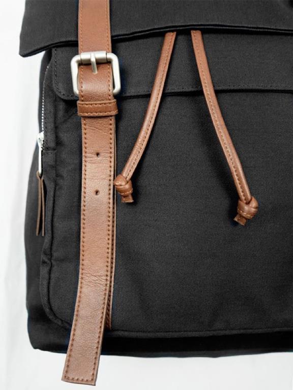 Backpack Duffel Black from Shop Like You Give a Damn