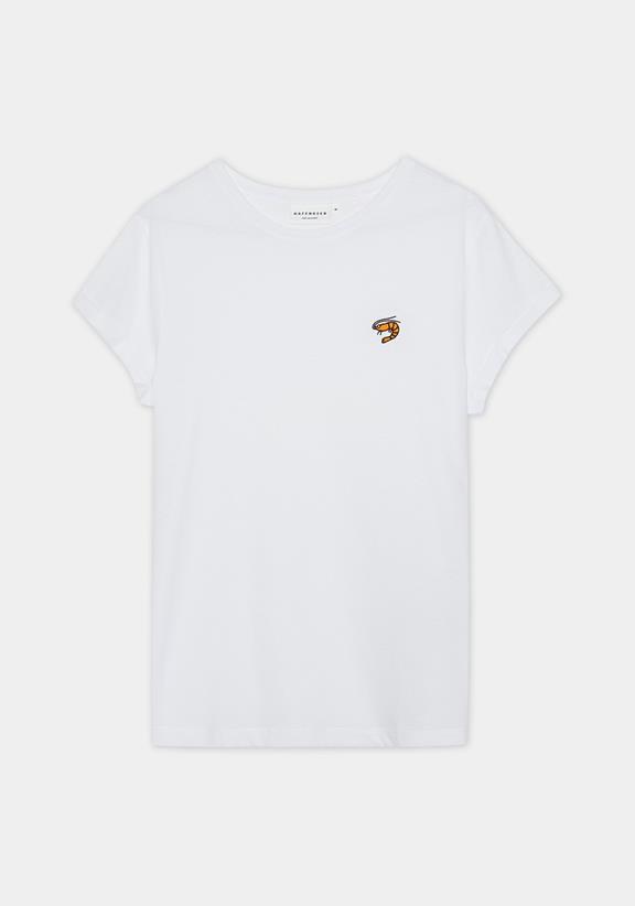 T-Shirt Garnelen Weiß 2
