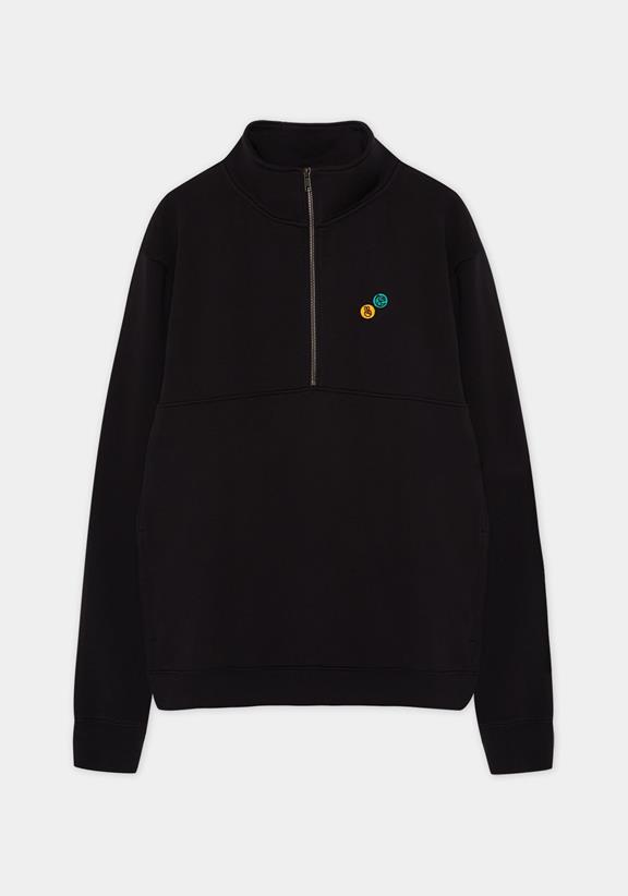 Hafendieb Fishing Club Troyer Trui Zwart